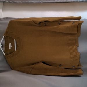 Madewell sweater size small mustard color